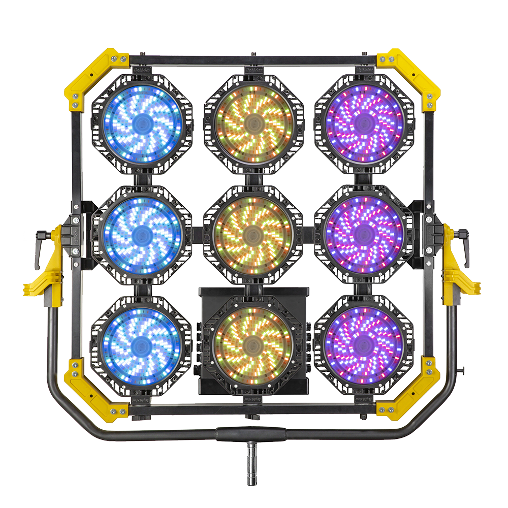 LUXED PRO Projecteur LED Bi-color à haute intensité contrôlable par dimmer, DMX, lumen radio ou application Lighstar.