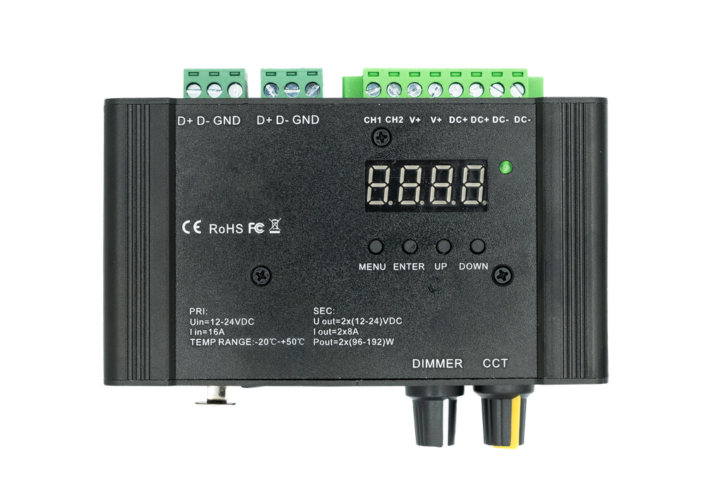 Cinerider - Led Driver Dmx 2X8A + Potars
