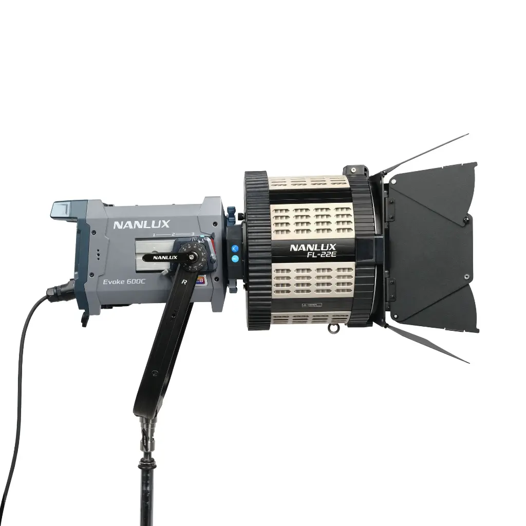 Nanlux - FL-22E Motorized Fresnel Lens (15°-48°) | Innport