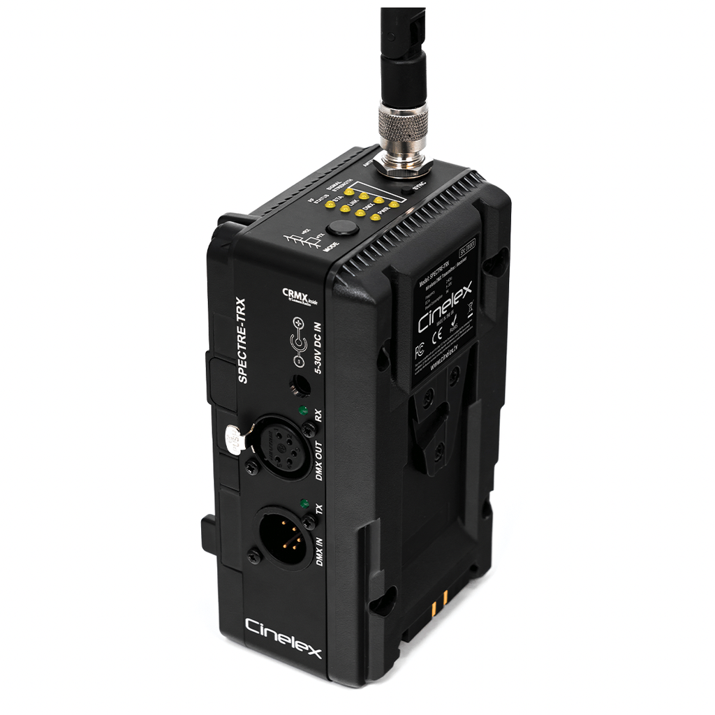 Cinelex - Émetteur & Récepteur DMX Sans-fil Tout-en-un