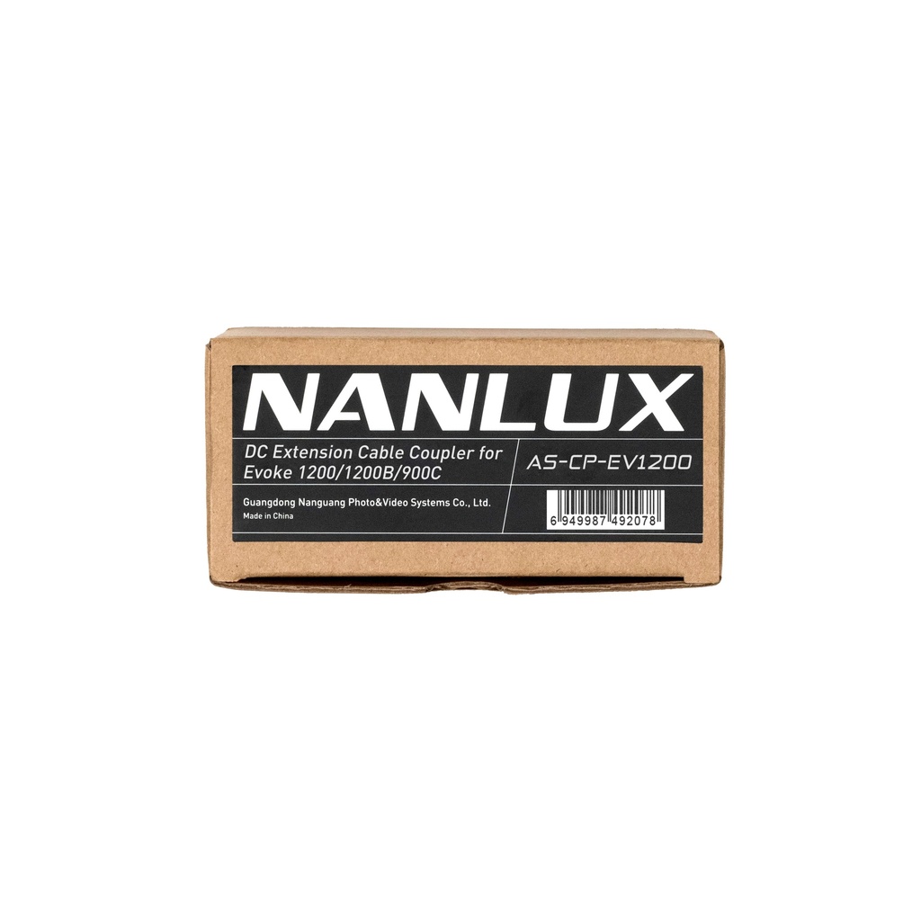 Nanlux - Coupleur de Câble d'Extension DC pour Evoke 1200/1200B/900C