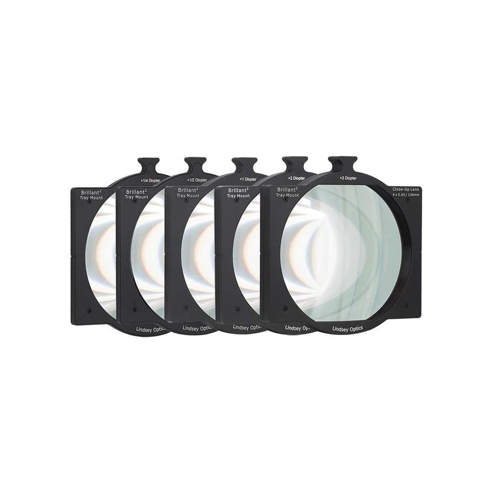 [L-4565-RSTREAK-CLEAR-SET] Lindsey Optics - Set of Seven 4x5.65" CLEAR Rota-Streak™ Filters