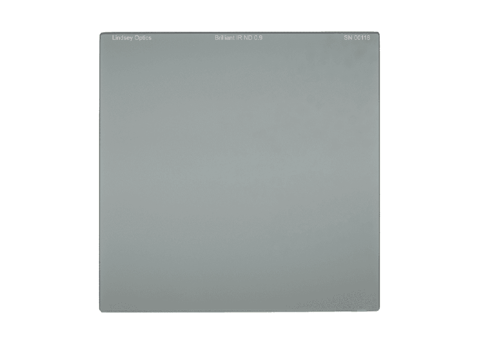 [L-6666-ND09-IR-AR] Lindsey Optics - 6.6" x 6.6" Filtre Brilliant FS IR ND 0.9 avec traitement antireflet