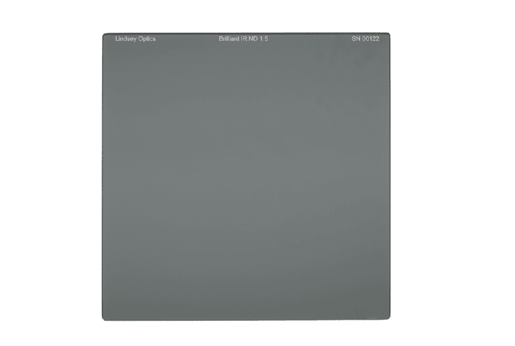 [L-6666-ND15-IR-AR] Lindsey Optics - 6.6" x 6.6" Filtre Brilliant FS IR ND 1.5 avec traitement antireflet