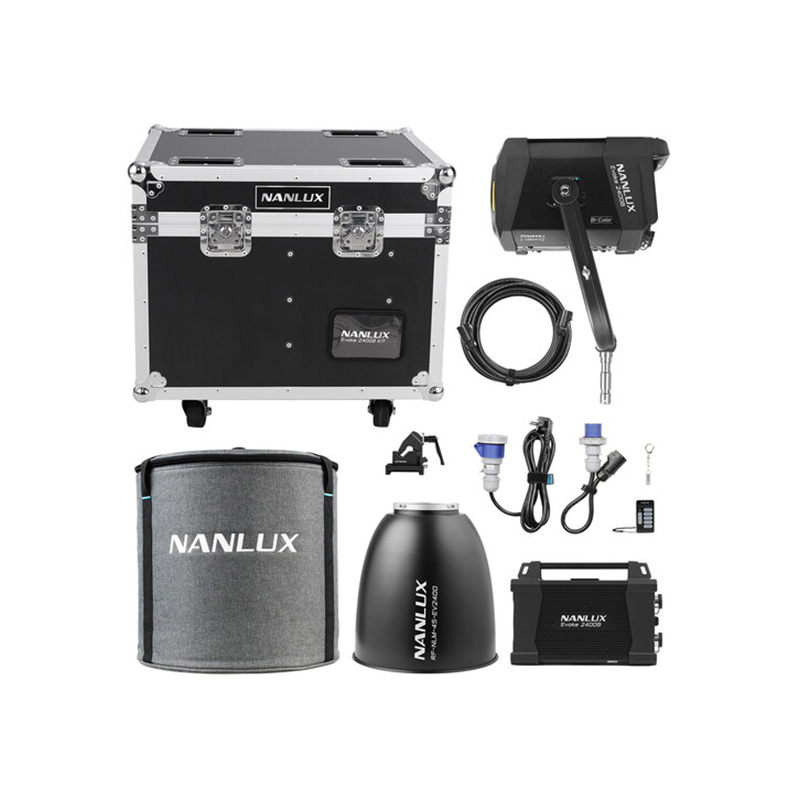 [Evoke-2400B-KIT-FO] Nanlux - Evoke 2400B KIT-FO Flight Case with Reflector soft bag