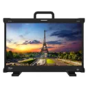 TVLogic - LXM-240P Monitor with Cage, 24" 4K/UHD 12G-Quad Multi View Monitor with 3840x2160 LCD Panel