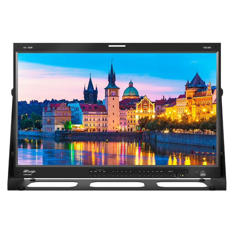 [LXM-240U] TVLogic - 24" 4K/UHD 12G-Quad Multi View Monitor with 3840x2160 LCD Panel