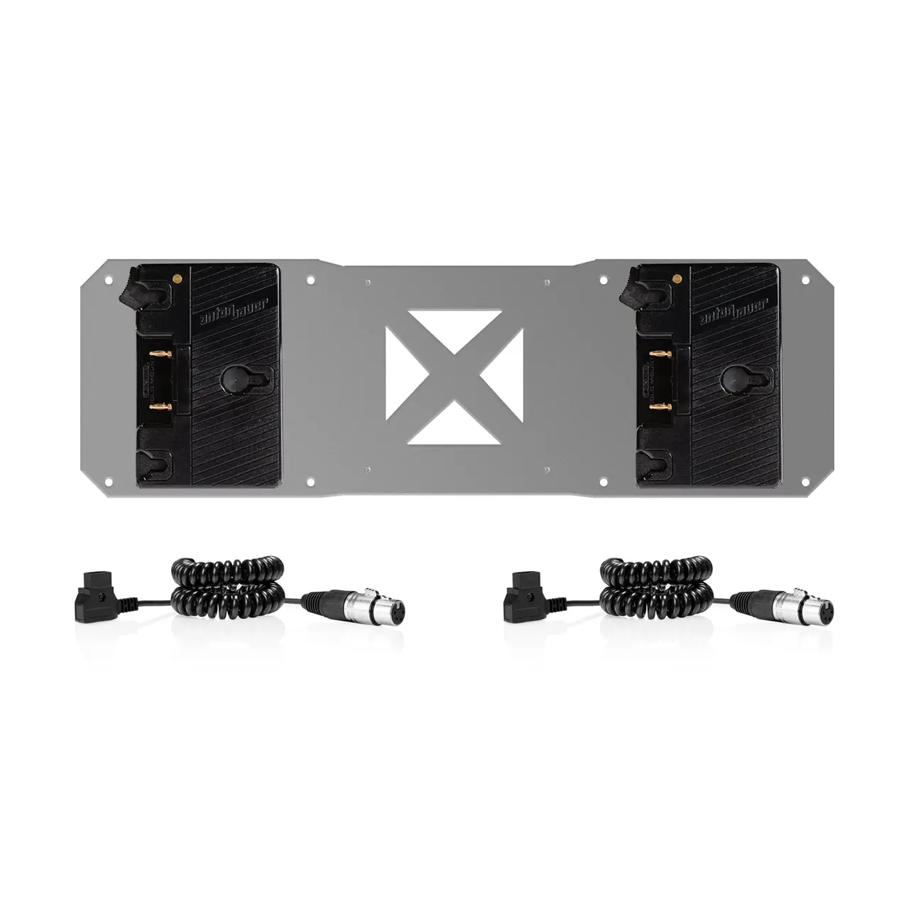 Shape - 2 plaques de fixation Gold-Mount et 2 câbles pour plaque batterie Atomos Sumo