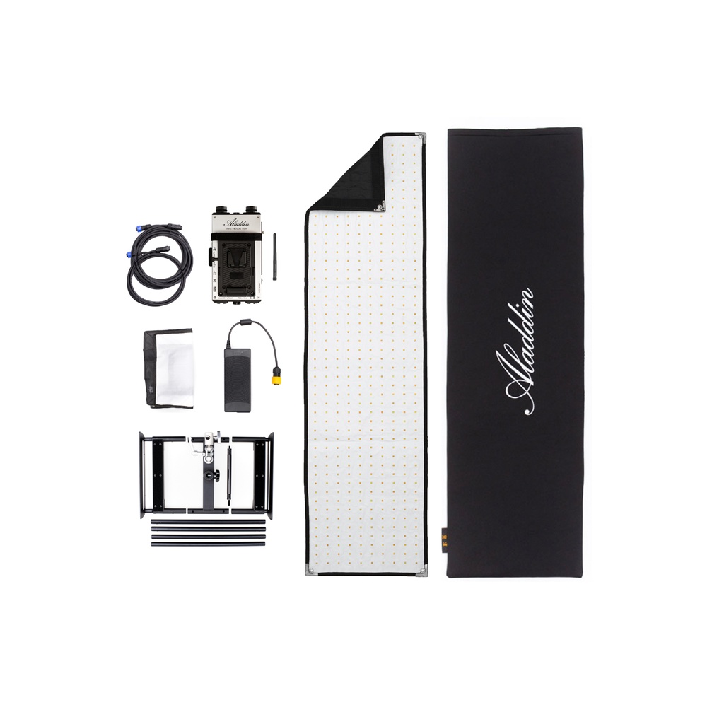[FB-4BI-SYSTEM-VM] Aladdin - BI-FABRIC 4 System (200W Bi-Color) w/ V-Mount