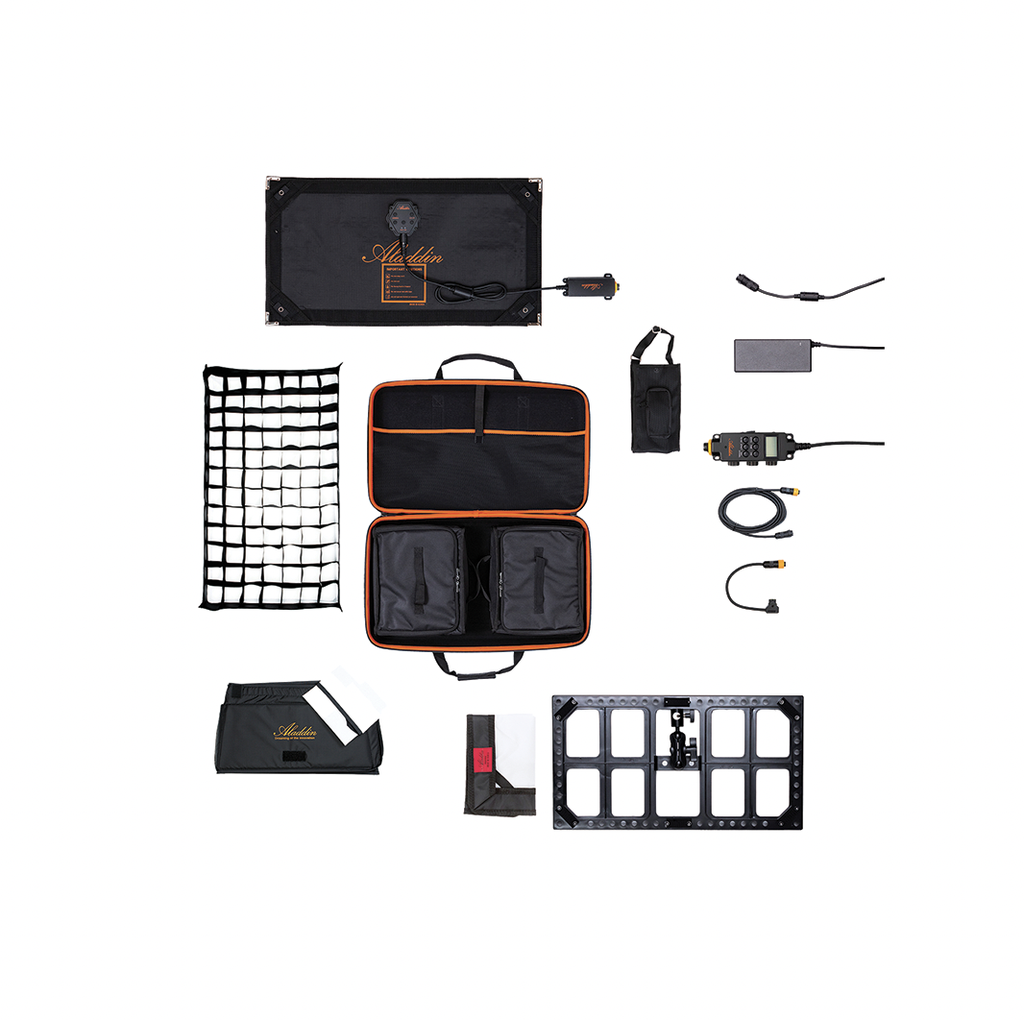 Aladdin - ALL-IN 2 GAFFER Color KIT (100w Bi-Color / 40w RGB) 