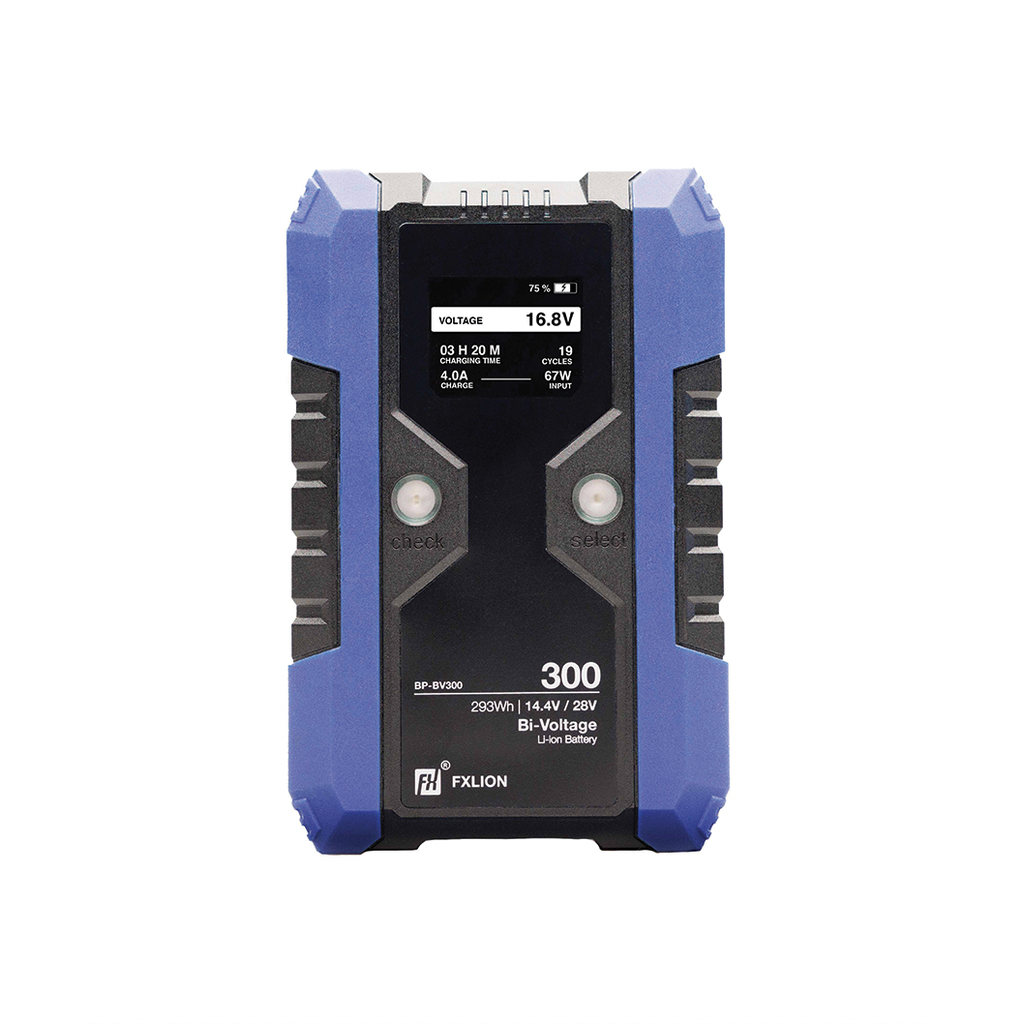 Fxlion - Bi-Voltage V-Mount Battery – 293Wh