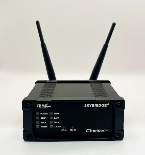 [SKYBRIDGE-V2] Cinelex - Convertisseur Art-Net sans fil vers Lumenradio DMX Sans-fil