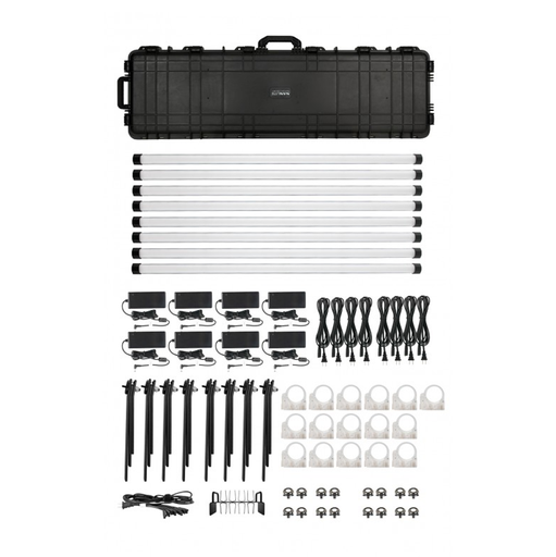 [Pavotube-II-30XR-8Kit] Nanlite - Pavotube II 30XR 8Kit RGBWW Tubelight CRMX