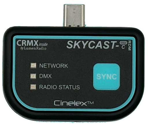 [SKYCAST-C-RDM] Cinelex - Emetteur USB-C vers CRMX