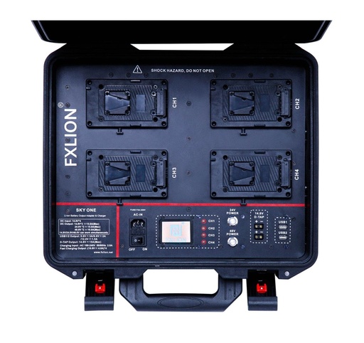 [SKYONE] Fxlion - Battery Output Adapter Skypower 48V+24V output & charger v-lock